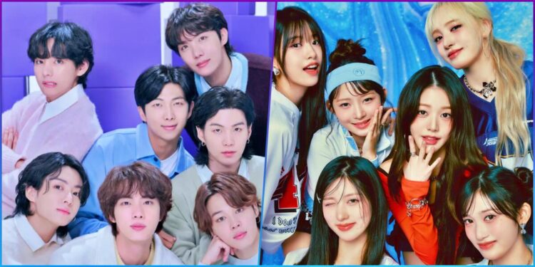 BTS and IVE Reign Supreme in Kpop Group Brand Rankings This April