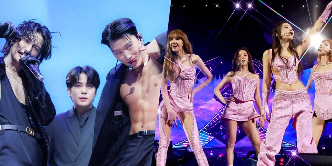 ATEEZ & BLACKPINK at Coachella. | Multiple Sources