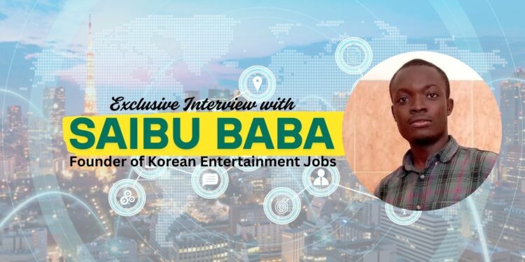 K-pop Interview with Saibu Baba Founder of Korean Entertainment Jobs for fans
