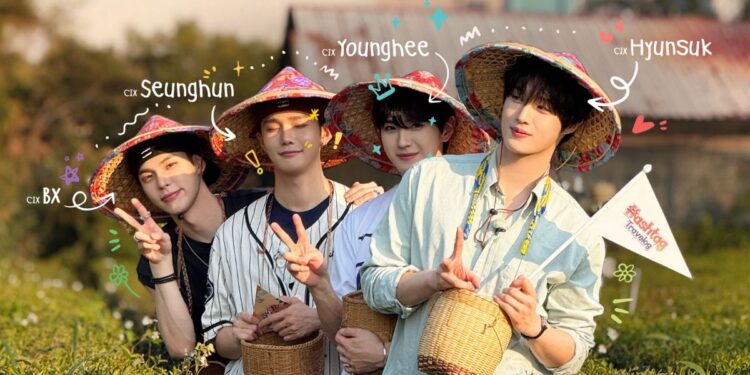 CIX returns to Hashtag Travelog in Taoyuan