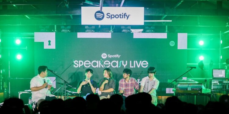 Spotify Speakeasy Live Interview with Silica Gel