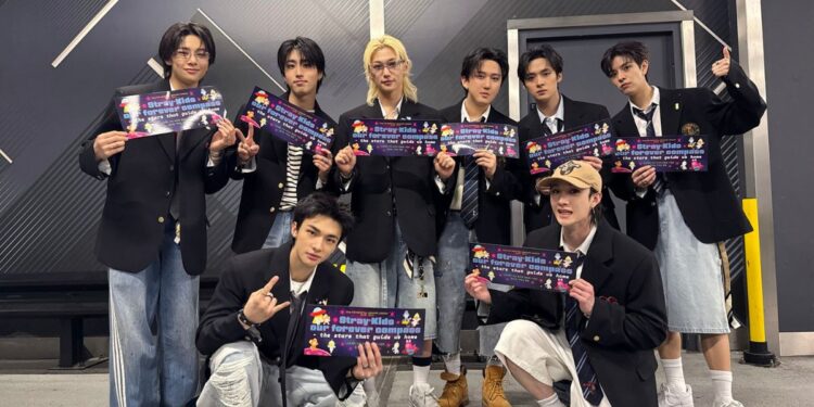 Stray Kids at Tottenham Hotspur Stadium