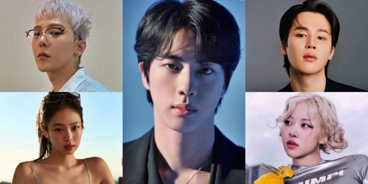 BTS Jin Tops Individual K-pop Idol Brand Reputation Rankings in August 2025
