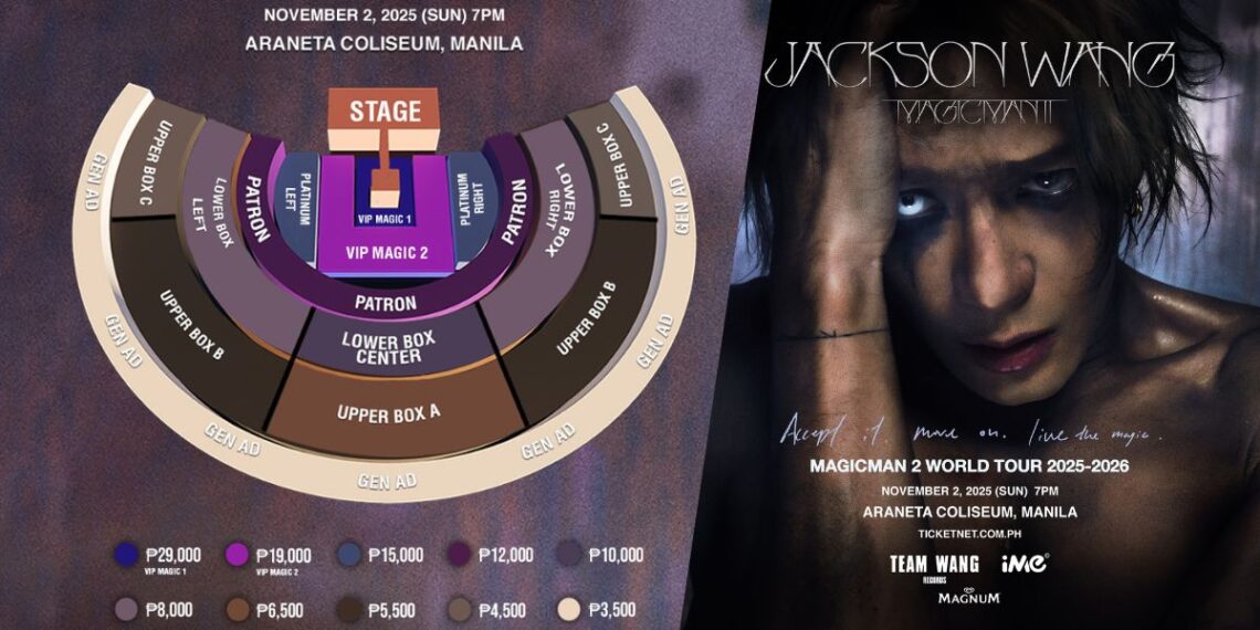 Jackson Wang brings MAGICMAN 2 to Manila Source iMe Philippines