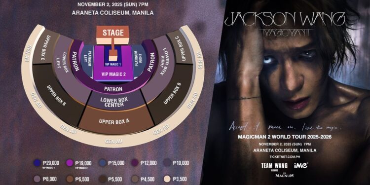 Jackson Wang brings MAGICMAN 2 to Manila Source iMe Philippines