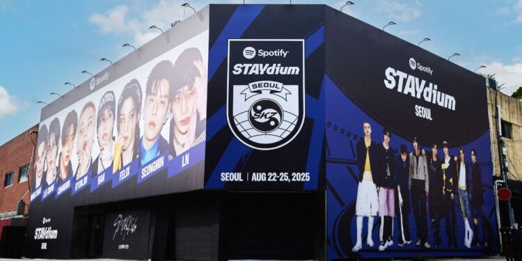 Stray Kids x Spotify STAYdium lights up Seoul, Jakarta & Tokyo with immersive “KARMA” experiences fans can’t stop talking about.