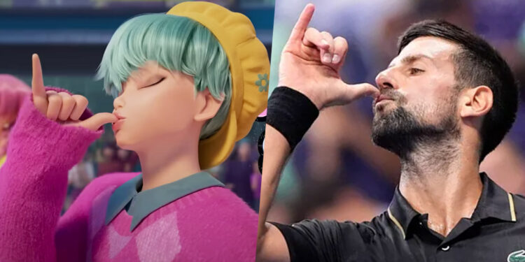 Djokovic Does the “KPop Demon Hunters”Dance: K-Hallyu Now Even Reaches the Grand Tennis Court!