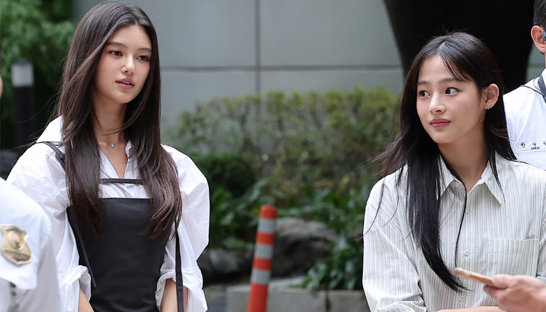 NewJeans Danielle and Minji court appearance photo. | JoongAng