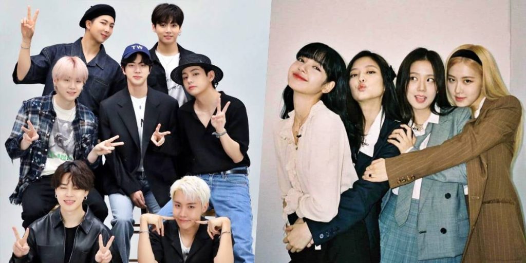 BTS and BLACKPINK | Multiple sources.