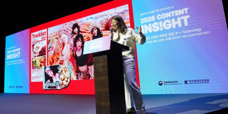 Dr. Jane Han at 2025 Content Insight | Photo credit: beSUCCESS Team