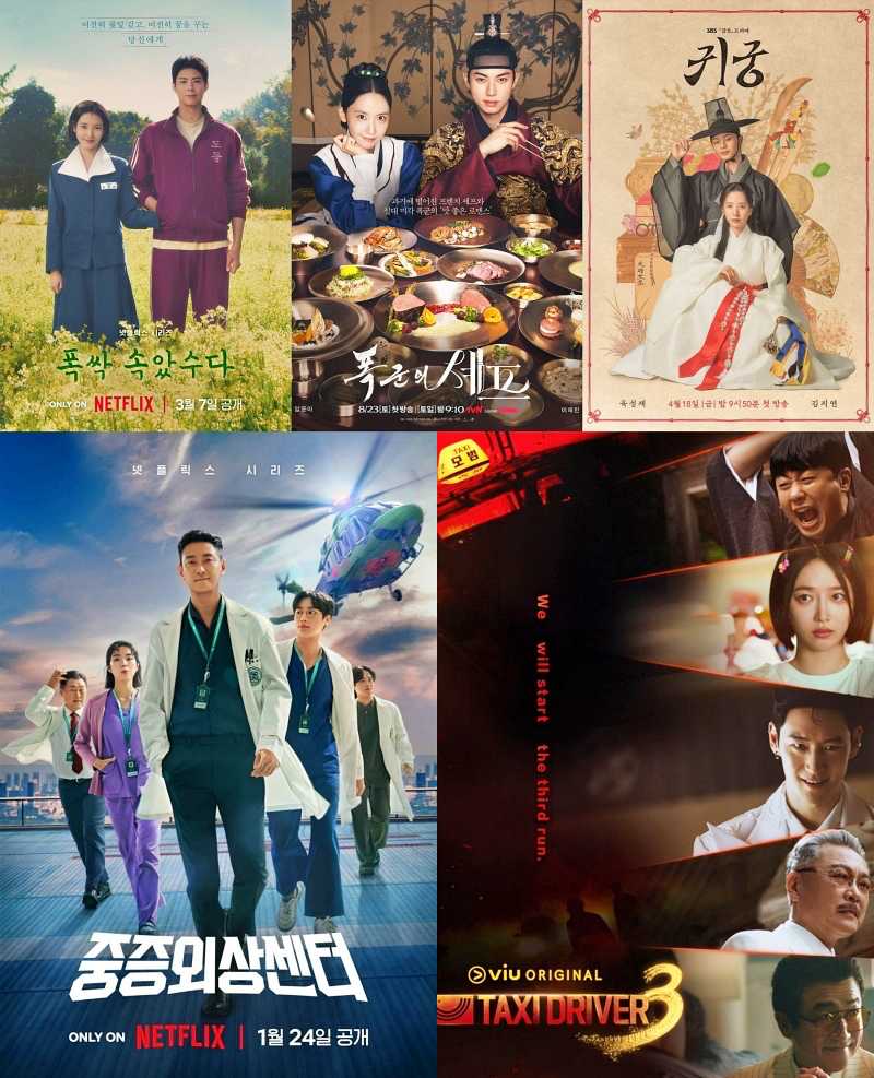 5 Best Korean dramas in 2025 | Multiple sources