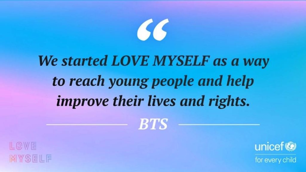 BTS about "LOVE MYSELF" | UNICEF from Official X of Love MySelf