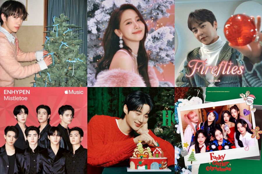New K-Pop Christmas songs in 2025