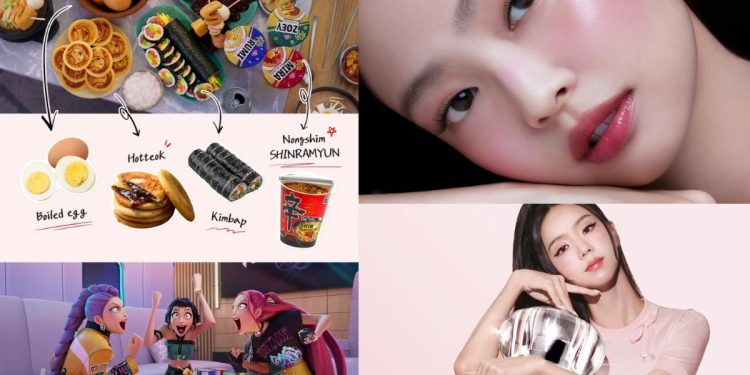 Nongshim x K-Pop Demon Hunters, Jennie x Hera, Jisoo x Dior Instagram