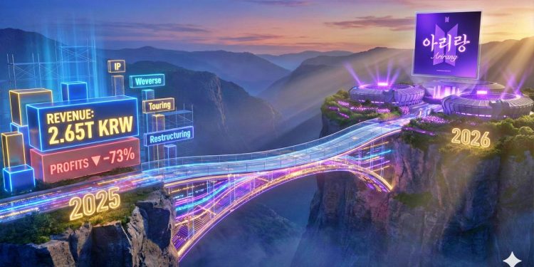 HYBE Financial Report 2025: Record KRW 2.65T Revenue, Operating Profits Down 73%, and the Strategic Cost Behind It