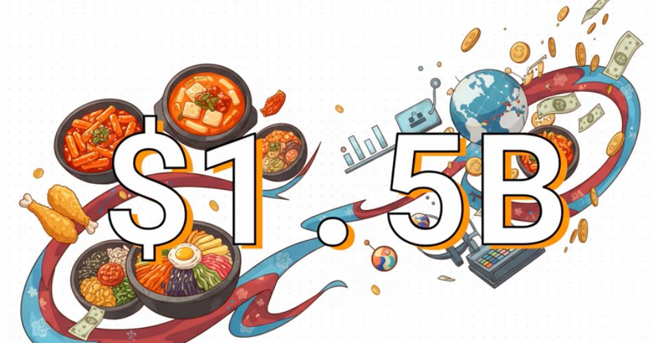 Korean Ramyeon surpassed .5 billion in annual exports for the first time in 2025.