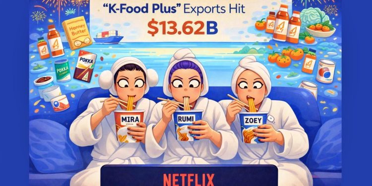 The $13.6 Billion Screen-to-Table Surge: How K-Food Exports Conquered Global Markets