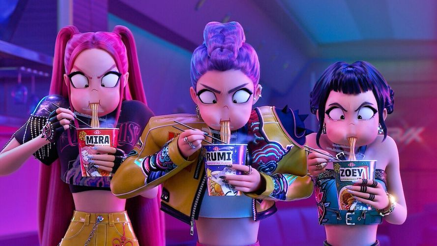 HUNTRIX from “KPop Demon Hunters” | Netflix