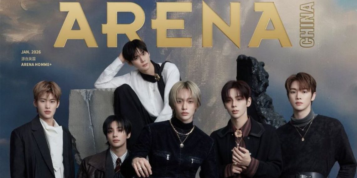 RIIZE Covers “Arena Homme+ China” Arena Home Plus China