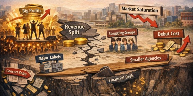 Revenue Fragmentation in the K-Pop Industry