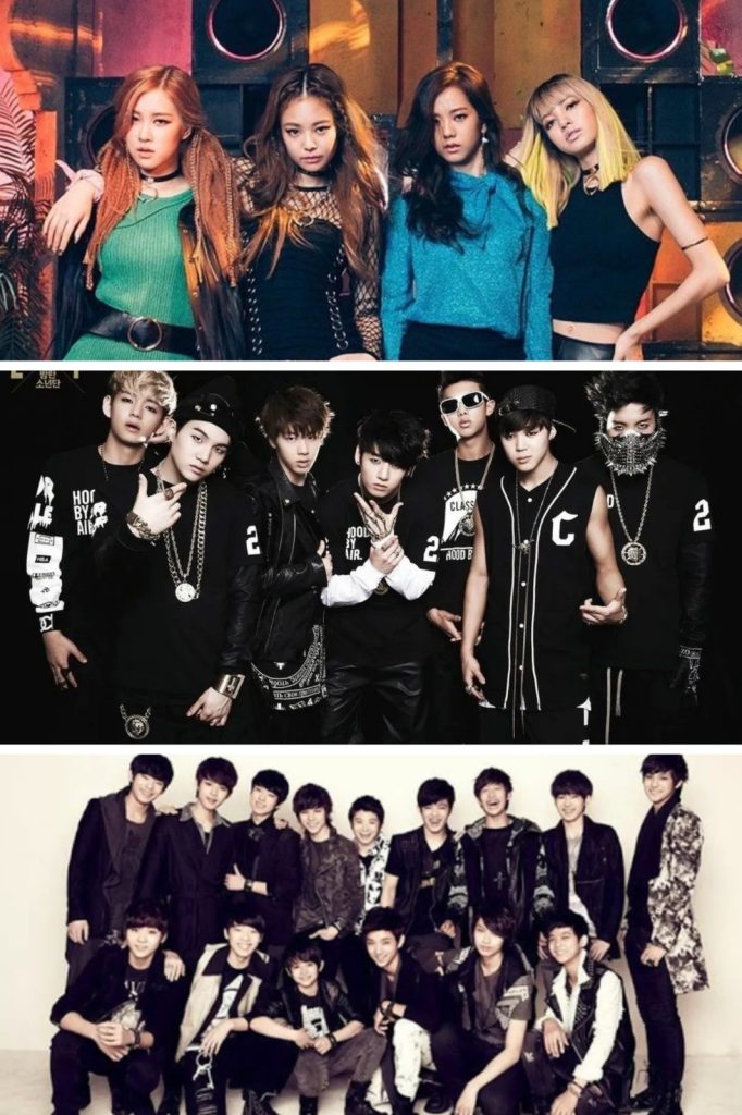 The Traditional “Blockbuster” Model: BLACKPINK, BTS, SEVENTEEN | Multiple sources