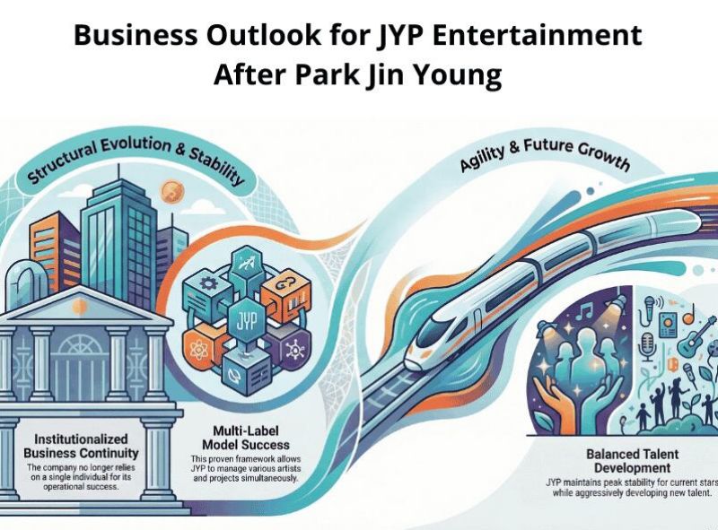 Business Outlook for JYP Entertainment After Park Jin Young | NotebookLM