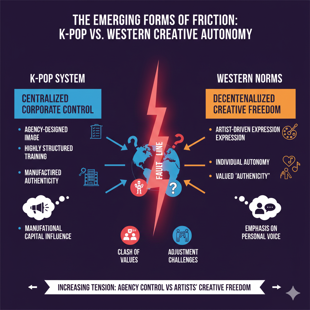 K-Pop vs Western Creative Autonomy
