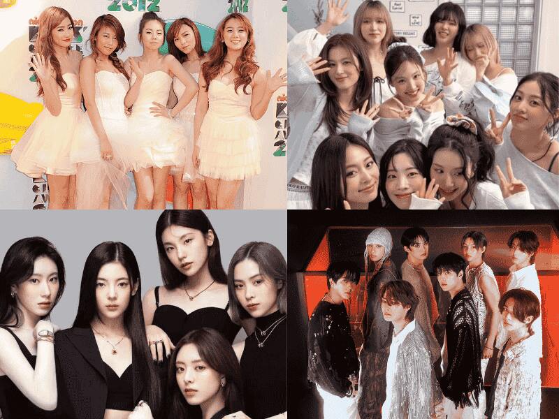 Wonder Girls, TWICE, ITZY, Stray Kids