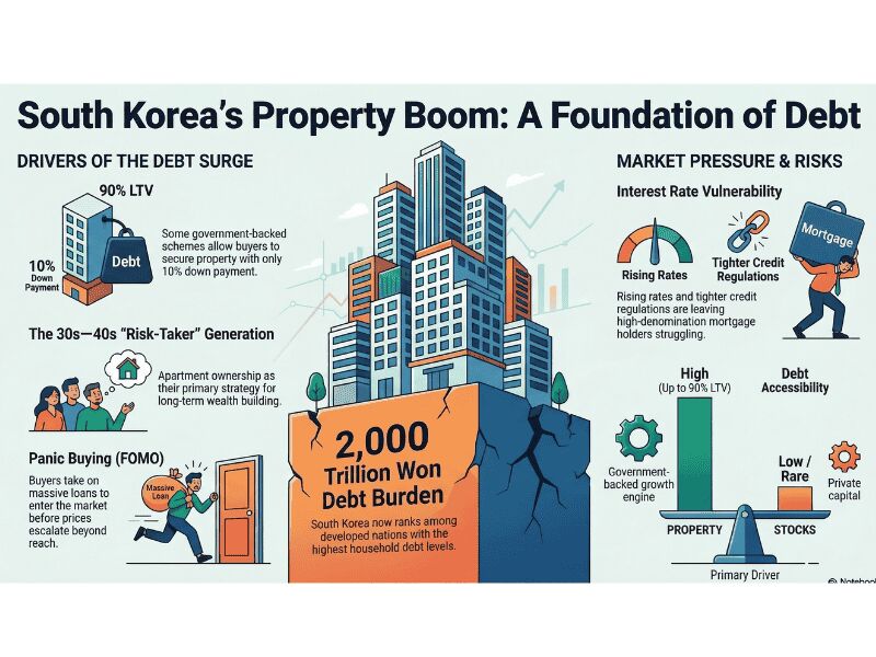 Rising Household Debt Behind Korea’s Real Estate Boom | NotebookLM