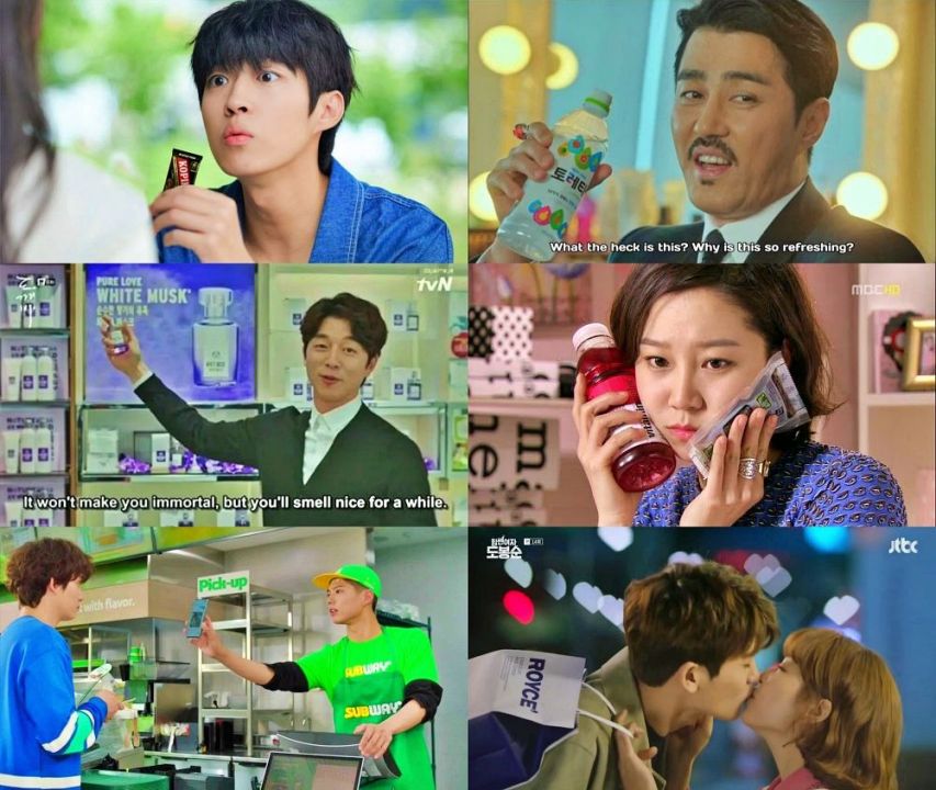 Product placement in Korean dramas | Multiple sources