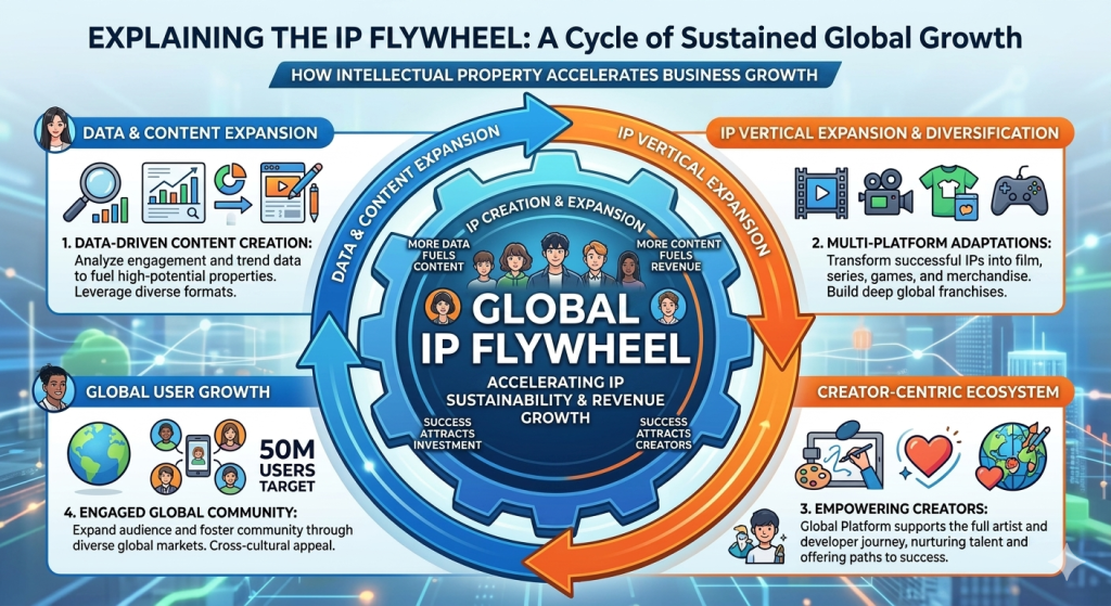 Explaining korean content IP flywhel