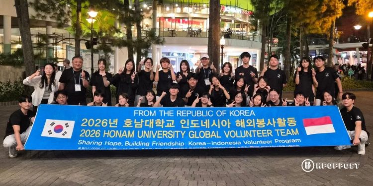 Honam University Korean culture volunteer in indonesia