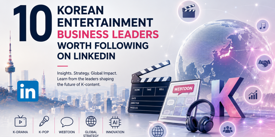 Korean entertainment business leaders linkedin