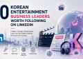Korean entertainment business leaders linkedin