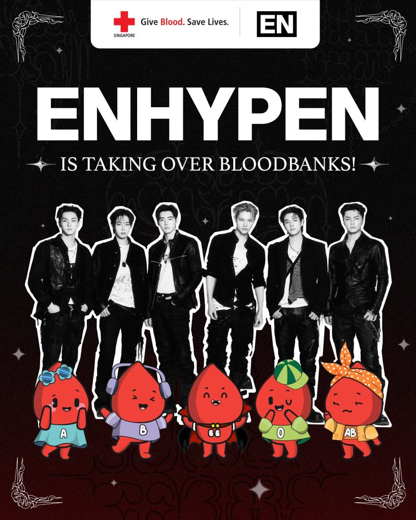 singapore red cross x enhypen